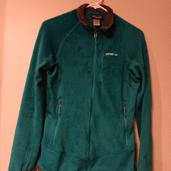 Patagonia Women's R2 Fleece Jacket Full On Blue Sz s - Picture 3 of 6